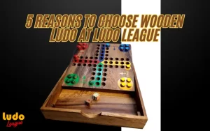 wooden ludo